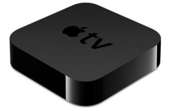 The second-generation Apple TV Box