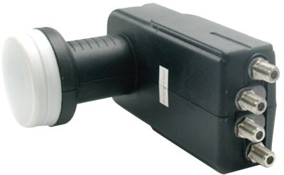 A Quad Satellite Dish LNB A Quad Satellite Dish LNB